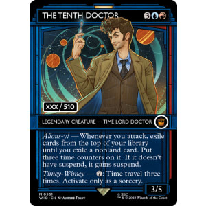 MTG 10代目ドクター/The Tenth Doctor シリアルナンバー The Tenth Doctor (Showcase) (Serial Number) | Doctor Who